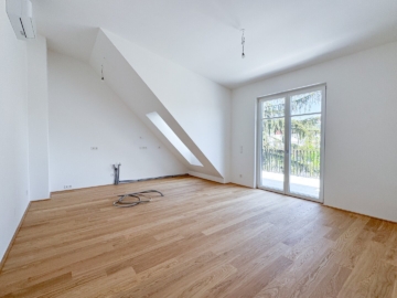 Bezugsbereit! Modernes Wohnen mit Altbauflair – Dachgeschoß mit Terrasse und Raumhöhen bis 3,60 m – Top 6 (Top 5), 1130 Wien, Dachgeschoß