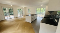lichtdurchfluteter Wohnraum - HIGH END LIVING In Hietzing – ERSTBEZUG für höchste Ansprüche – 3-Zimmer-LUXUS-GARTENWOHNUNG,Terrasse und Garage