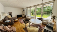 Wohnzimmer mit Terrasse - Bungalow in Wien