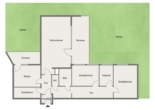 floor plan - Bungalow in Wien