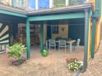 Gartenterrasse - EINZIGARTIGES LIEBHABEROBJEKT! Entzückendes, generalsaniertes „Winzerhaus“ am Gießhübl mit traumhaftem Garten, Carport, Wintergarten, Terrasse, Weinkeller, Werkstatt, Salettl, uvm.